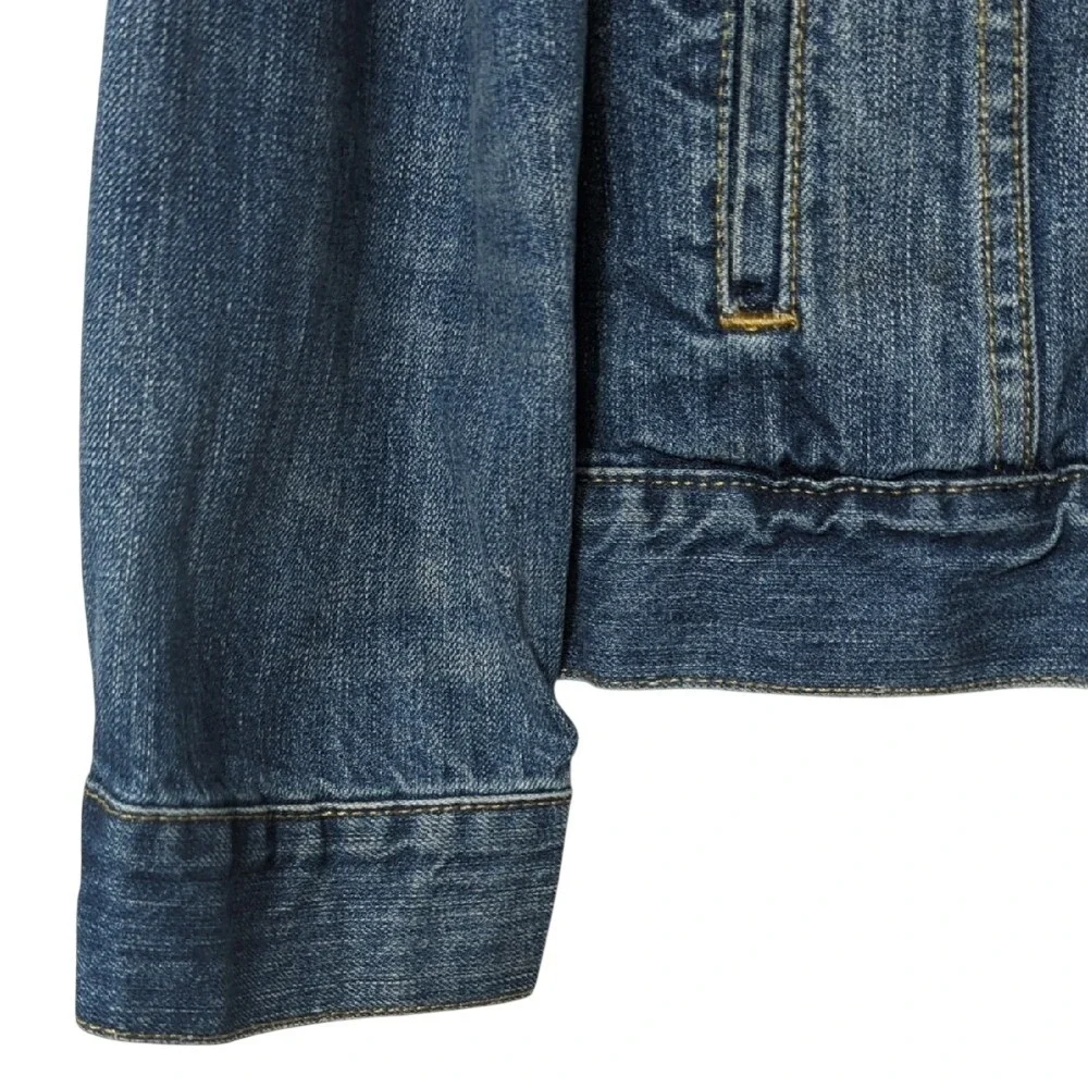 Levis Men's Trucker Jacket Denim Cotton Button Front Vintage Style Classic Large